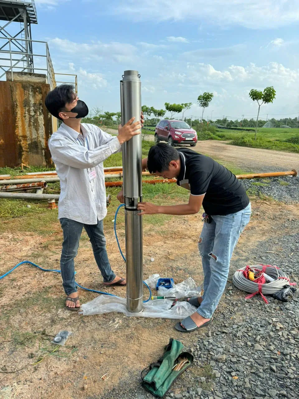 Khoan Hạ Mực Nước Ngầm